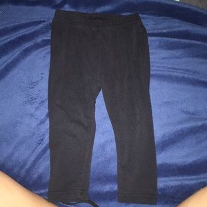 18 month old, plain black tights